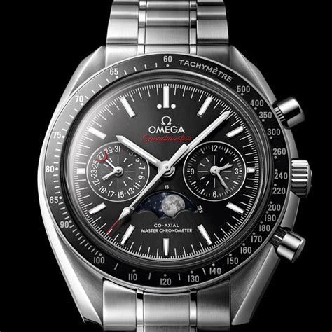 omega speedmaster blanche|omega 44 moonphase.